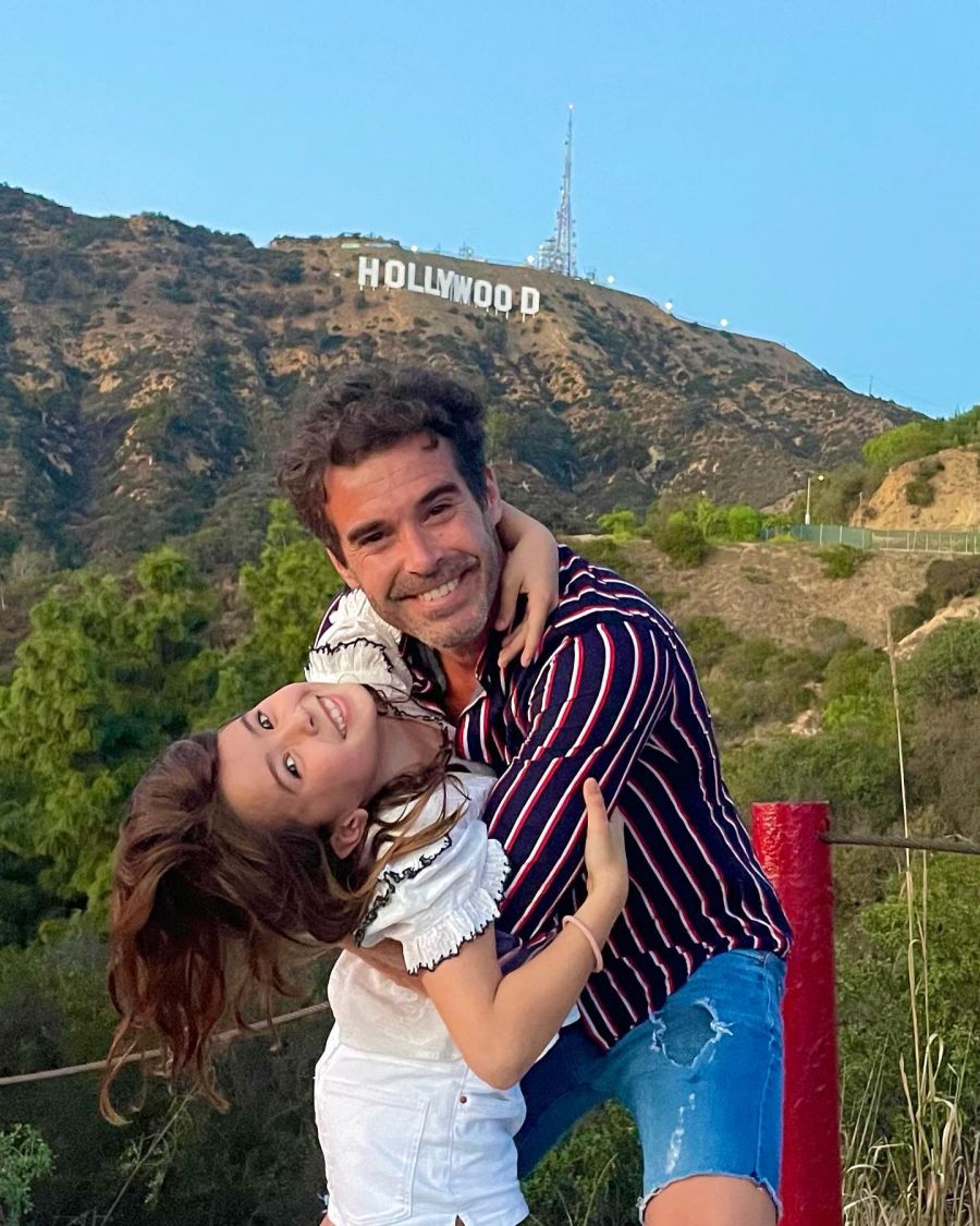 Nicolás Cabré compartió fotos de su viaje a Hollywood junto a Rufina: 