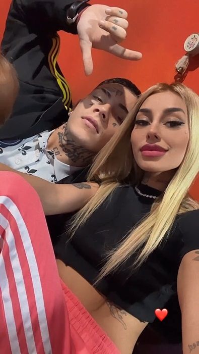 Tamara Báez publicó un romántico video a los besos con El Despre