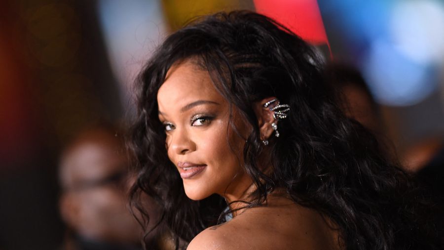Fotogaleria La cantante de Barbados Rihanna llega al estreno mundial de 