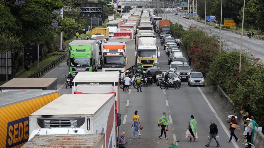 bloqueos de ruta en Brasil 20221101