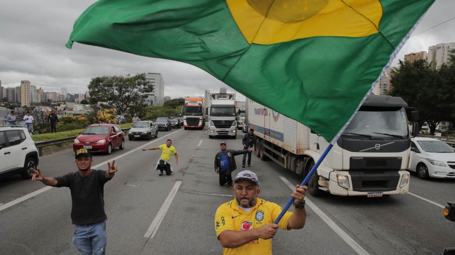 bloqueos de ruta en Brasil 20221101