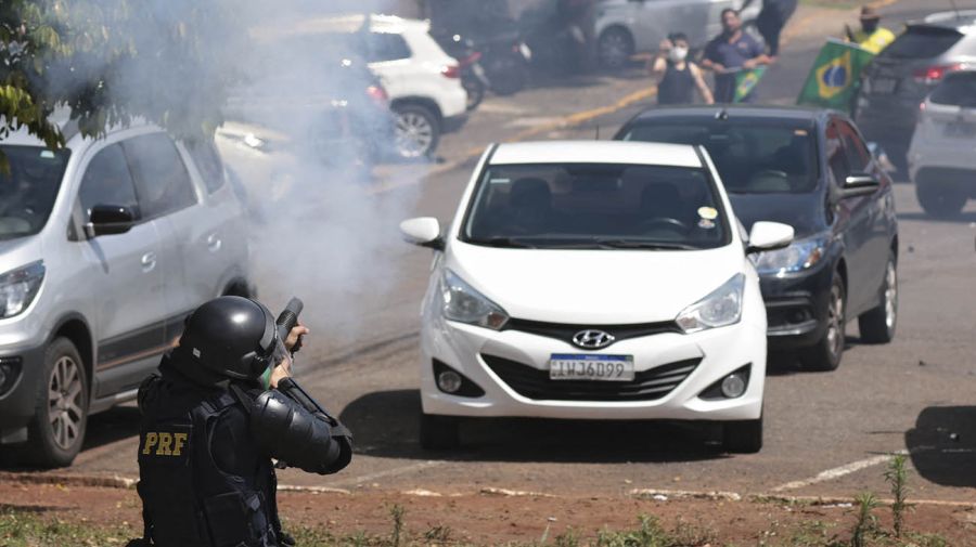 Protestas en Brasil de Camioneros 20221101
