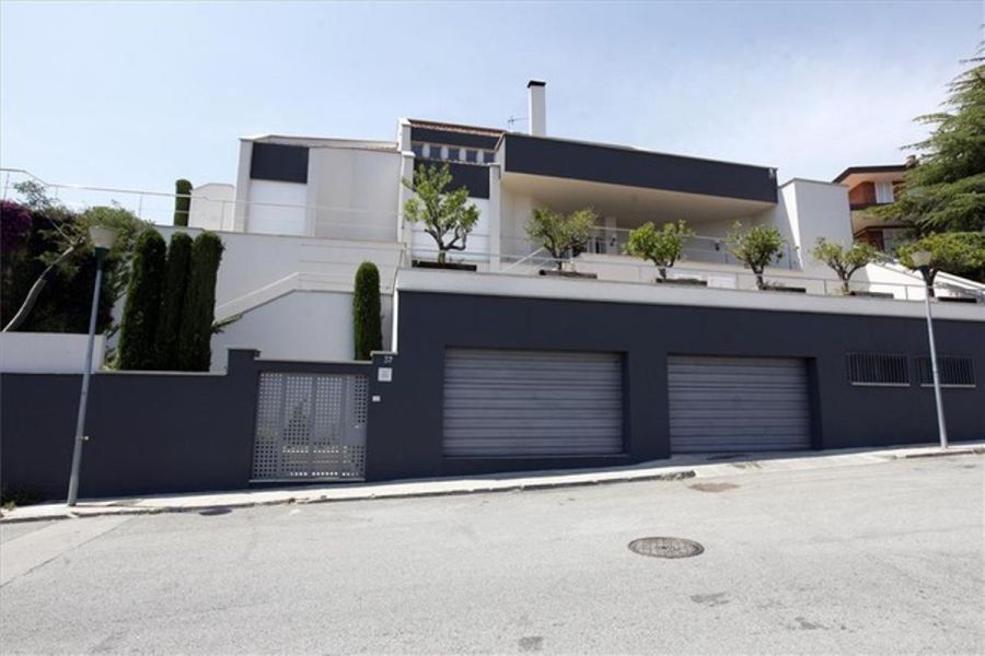 Así es la exclusiva mansión tipo bunker que Shakira y Gerard Piqué compartían en Barcelona