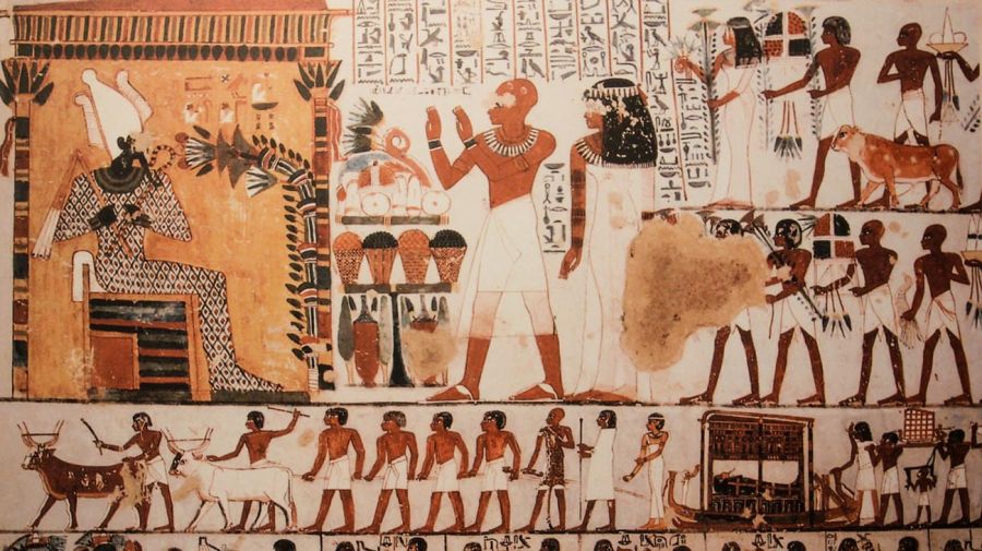 Luxor en Egipto y faraón Ramsés III 20221110