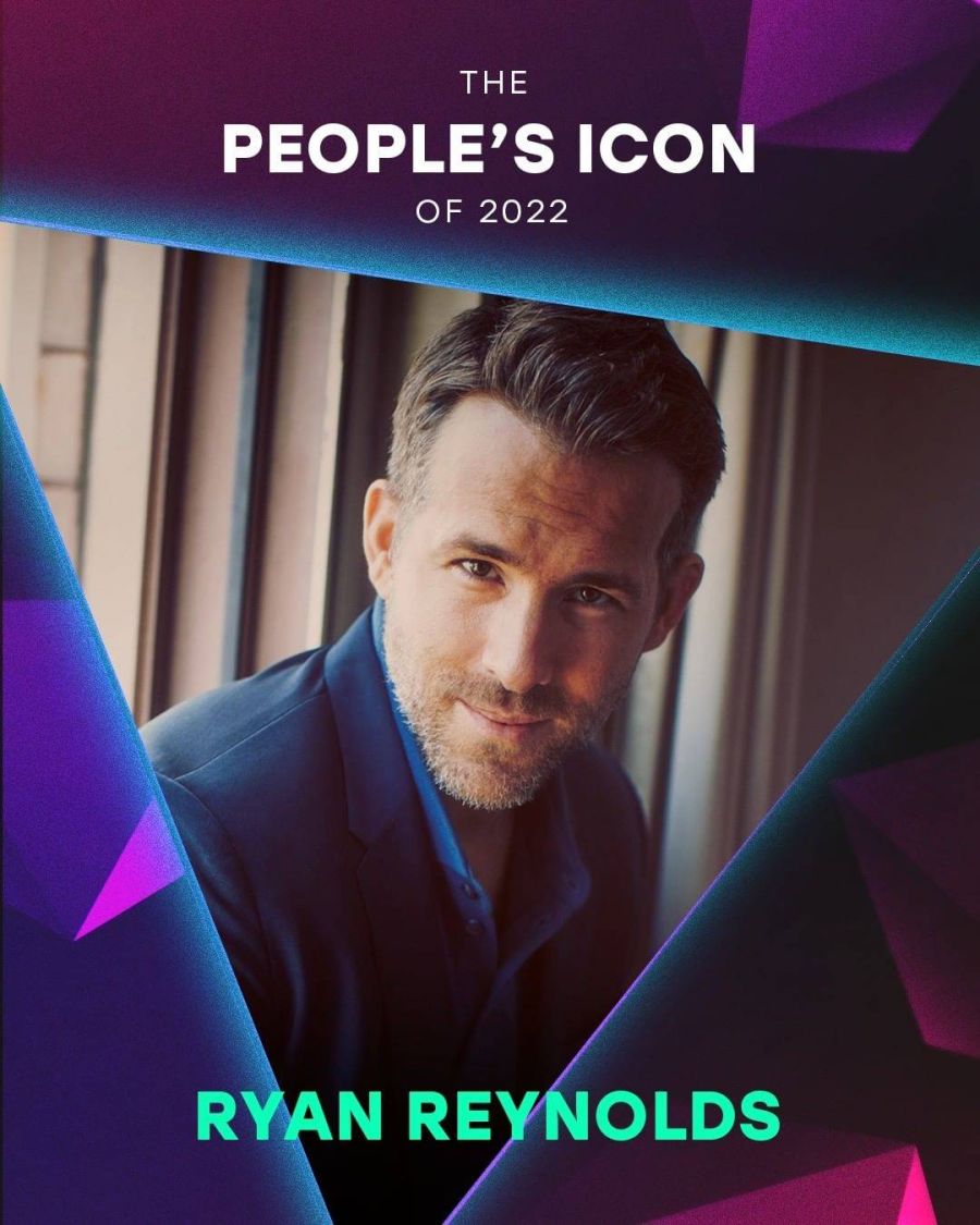 Ryan Reynolds recibirá el Premio Icon en los People’s Choice Awards
