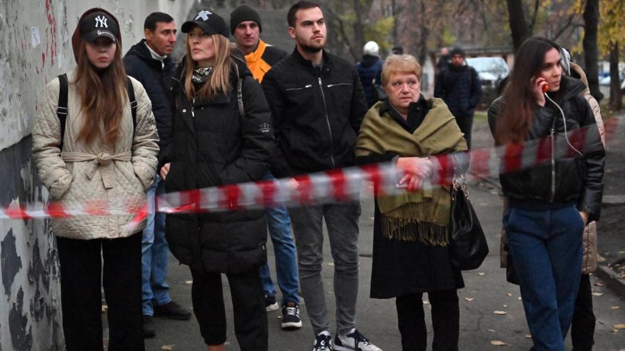 Ataque de Rusia a Kiev con misiles 20221115