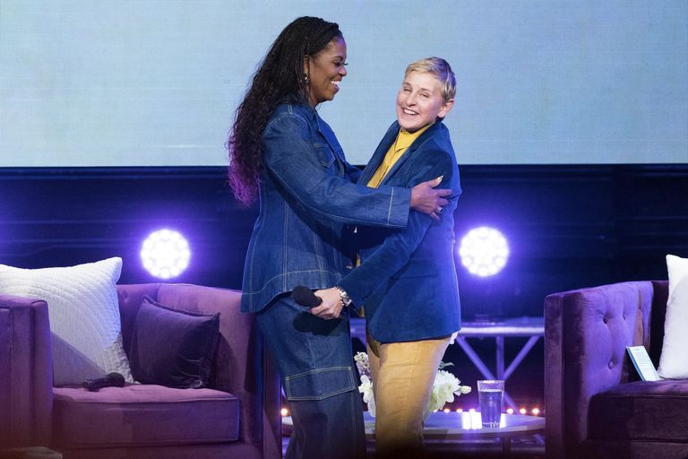Michelle Obama y Ellen DeGeneres