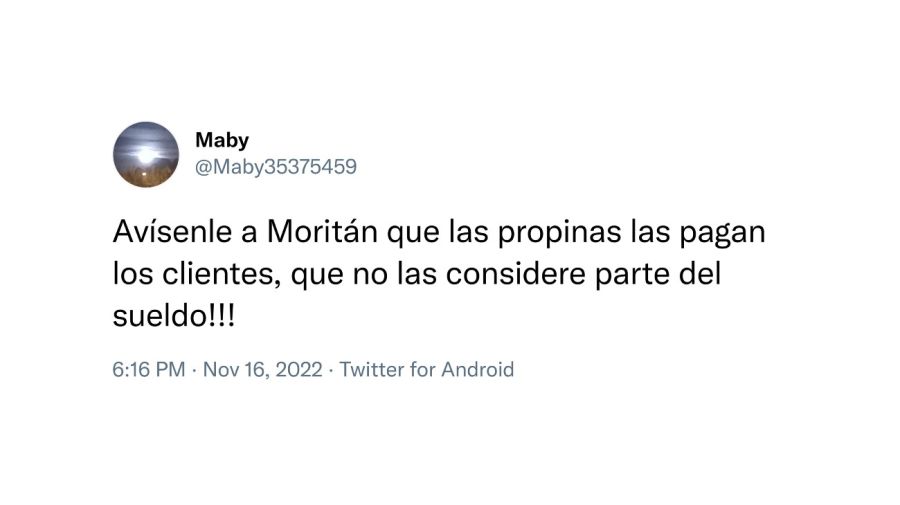 Criticas a Moritán por los sueldos de sus empleados