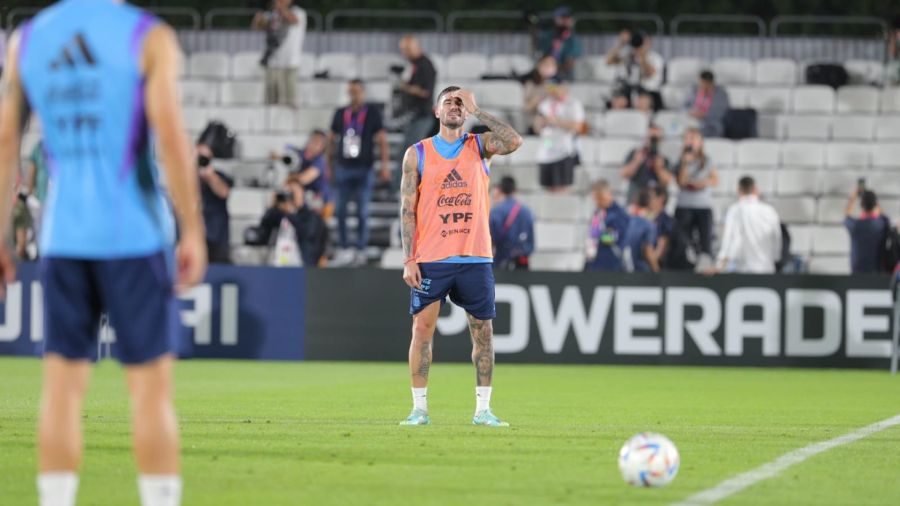 Entrenamiento Argentina sábado