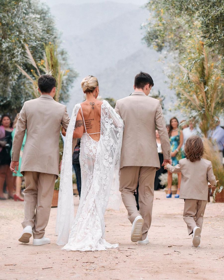 Florencia Peña and Ramiro Ponce de León got married in Salta: the details of the wedding