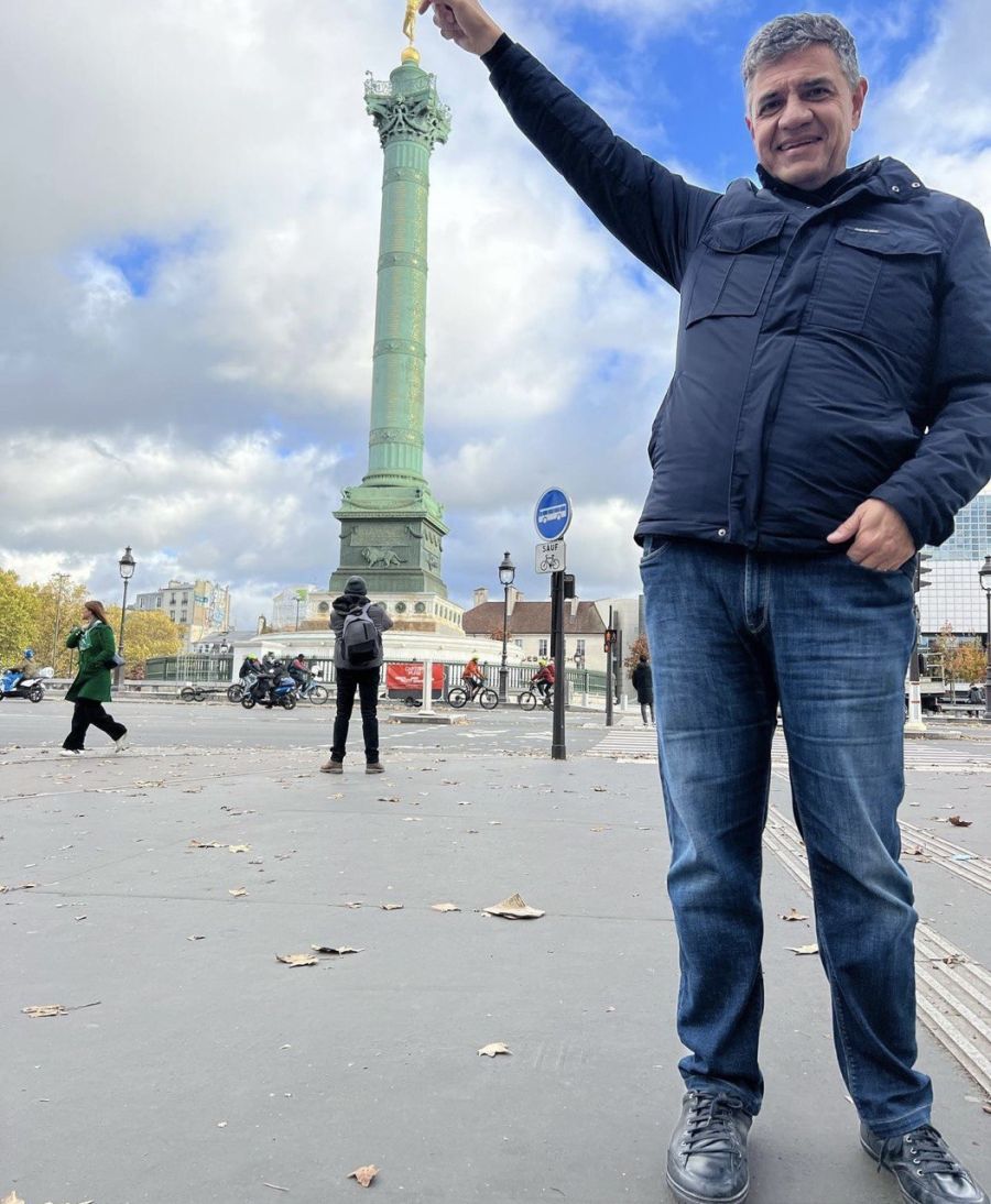 Las fotos de la romántica luna de miel de María Belén Ludueña y Jorge Macri en París