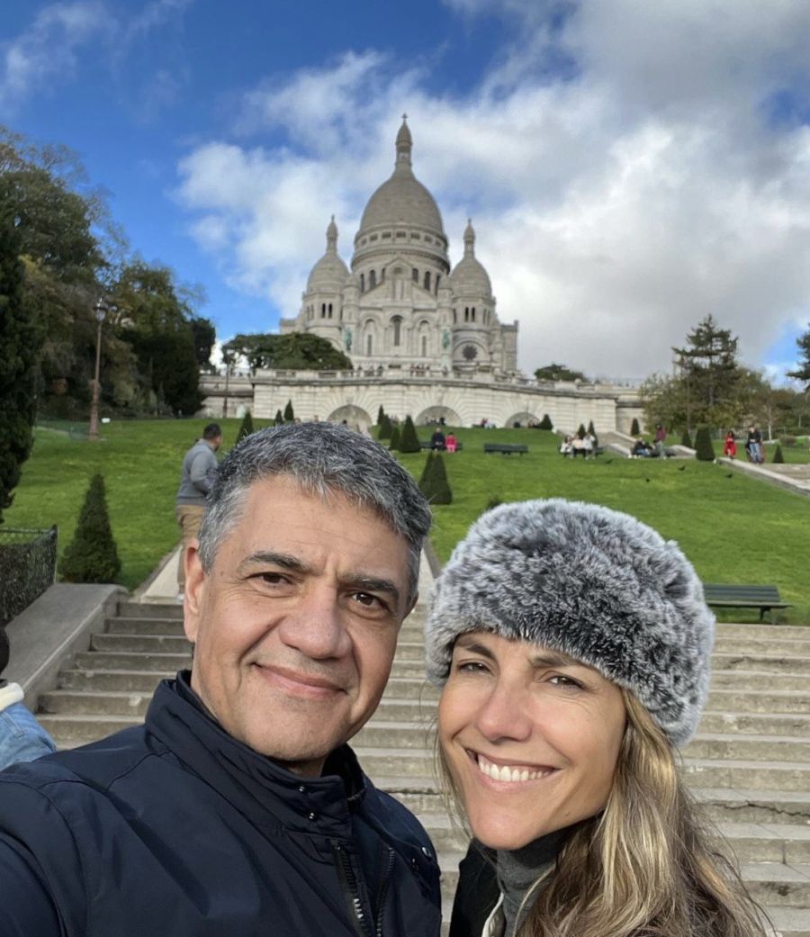 Las fotos de la romántica luna de miel de María Belén Ludueña y Jorge Macri en París