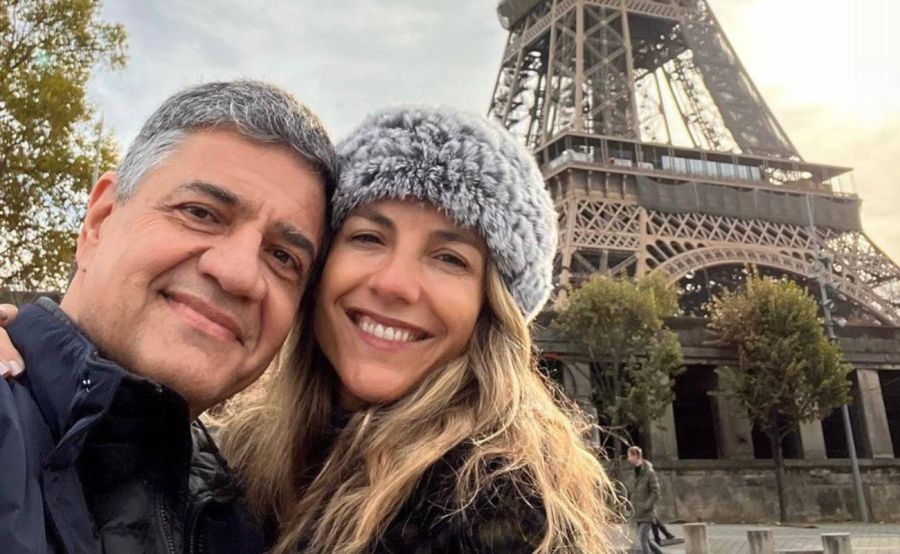 Las fotos de la romántica luna de miel de María Belén Ludueña y Jorge Macri en París