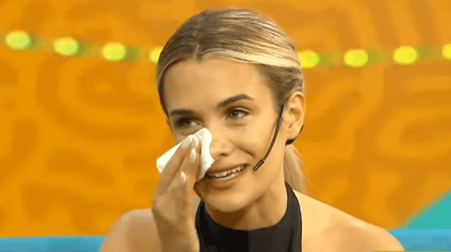 Camila Homs gave details of her breakup with Rodrigo de Paul and ended up crying 