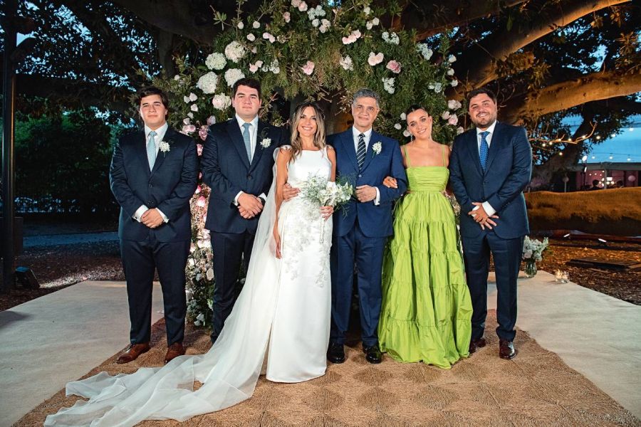 The best photos of the wedding of María Belén Ludueña and Jorge Macri