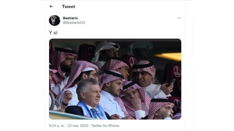 Memes de Argentina-Arabia Saudita.