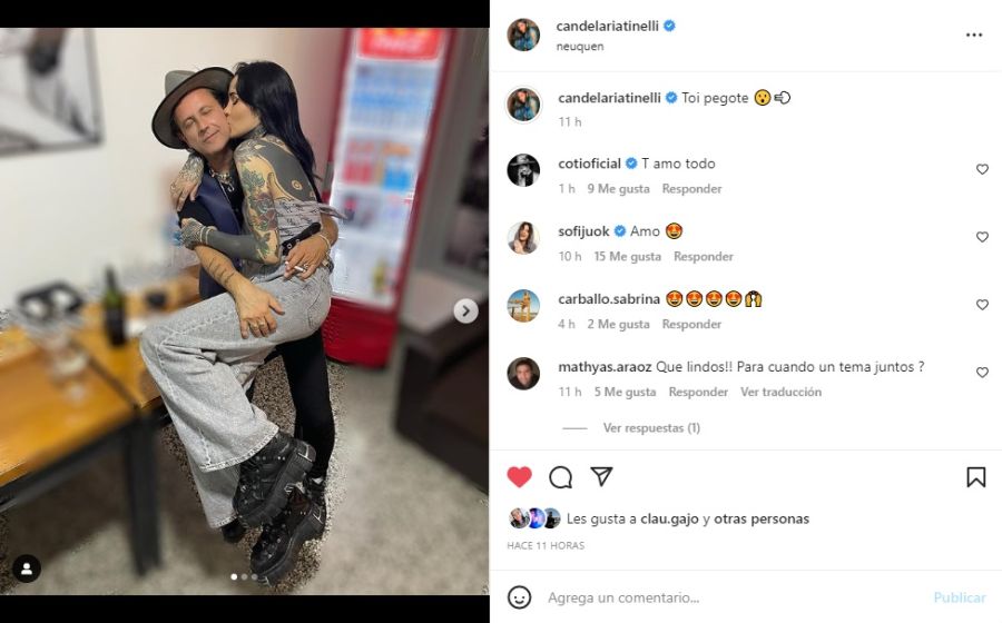 Cande Tinelli y Coti Sorokin se mostraron más enamorados que nunca: 