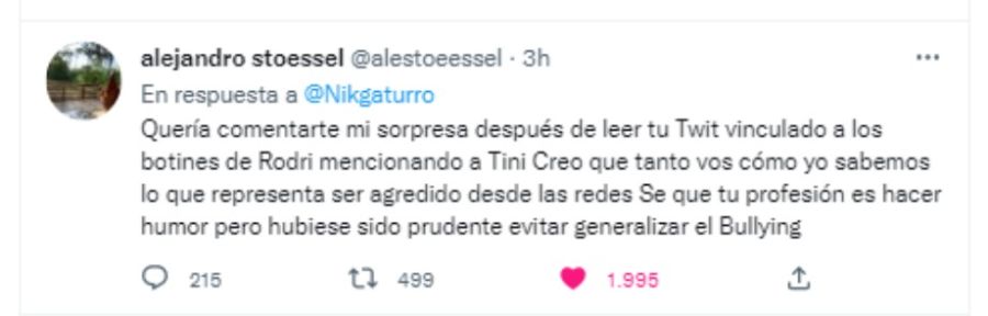 El papá de Tini Stoessel salió a defenderla tras ser señalada por la derrota de Argentina en Qatar 2022