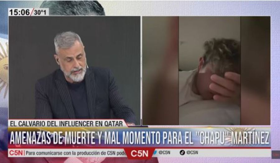 Jorge Rial sobre Chapu Martínez