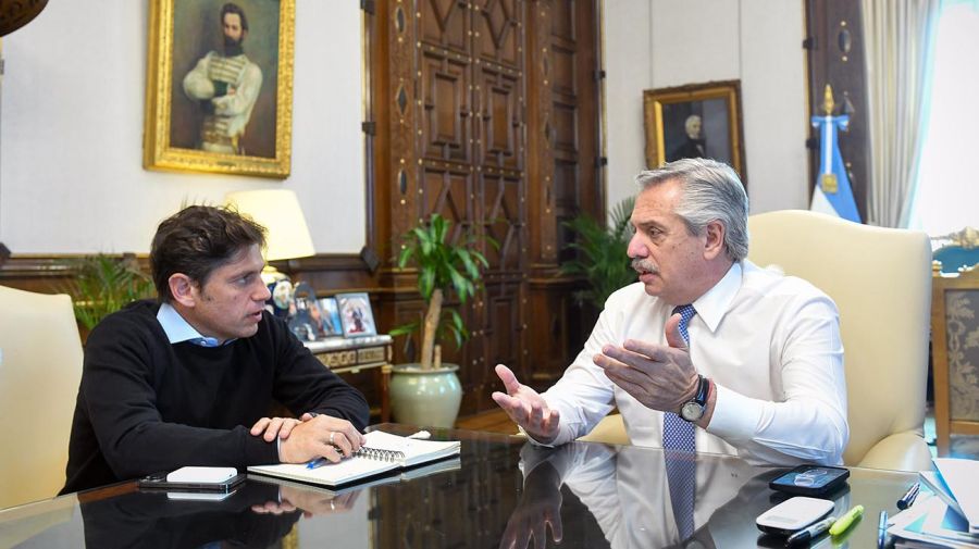 Alberto Fernández y Axel Kicillof 20221125