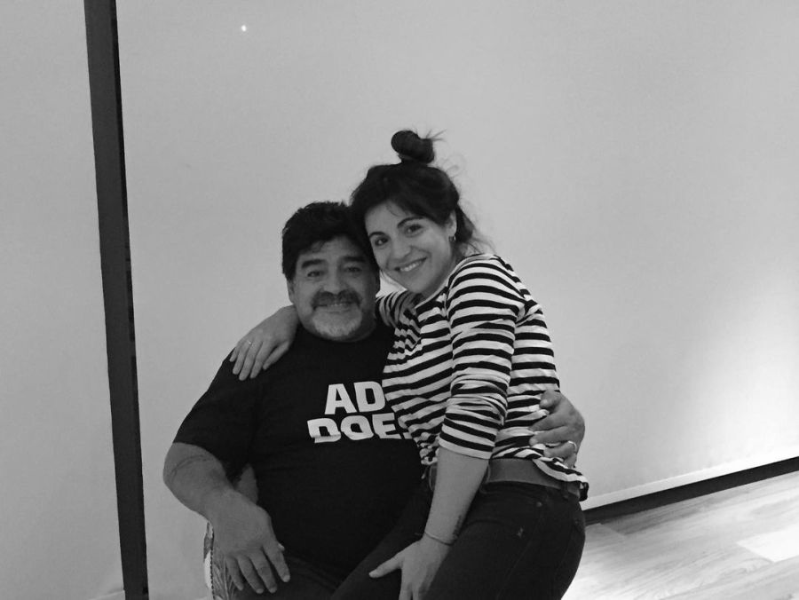 Gianinna Maradona a dos años de la muerte de Diego Maradona: 
