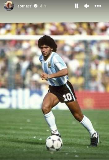 Posteo Maradona