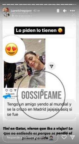 Tini va a Qatar 