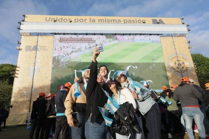 Dónde ver Argentina vs Polonia en pantalla gigante en Buenos Aires