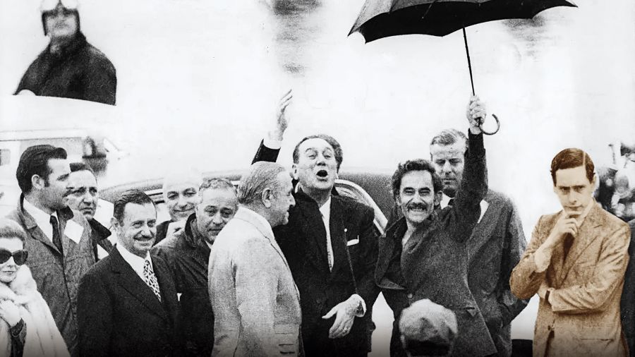 Abal Medina, con Perón y Rucci