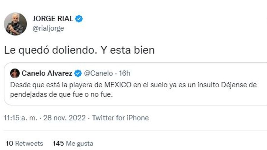 Mensaje Jorge Rial a Canelo por Messi