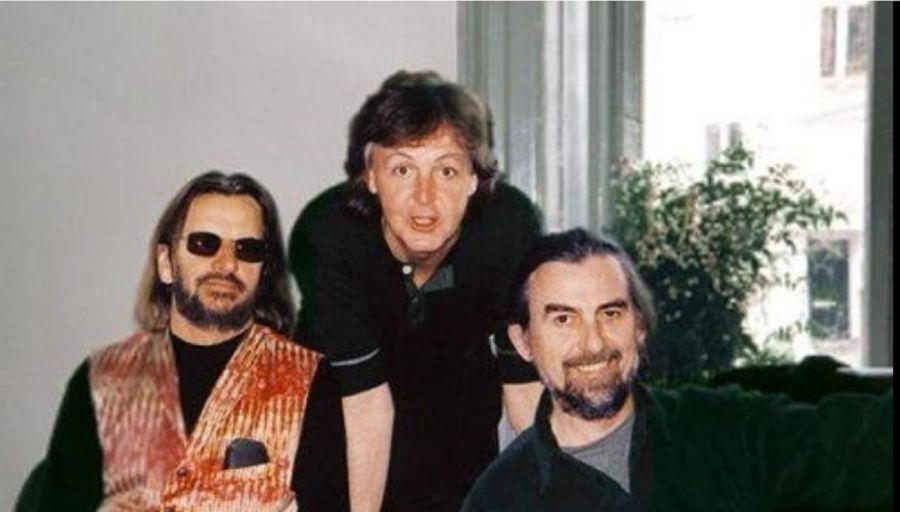 George Harrison, Paul McCartney y Ringo Starr