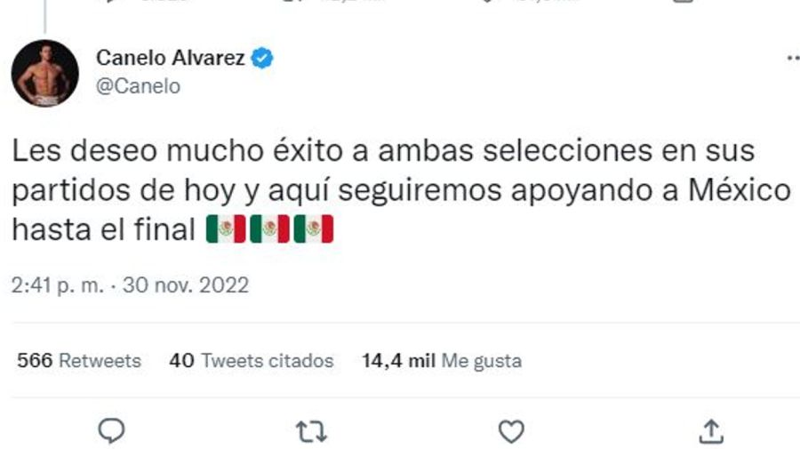 Canelo Alvarez disculpas Messi