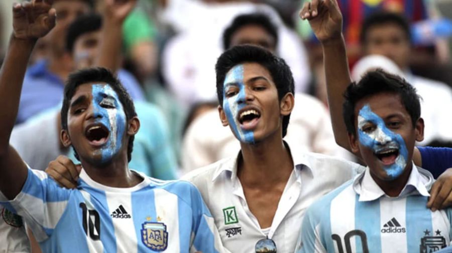 En Bangladesh sienten un gran ampor por la Selección Argentina