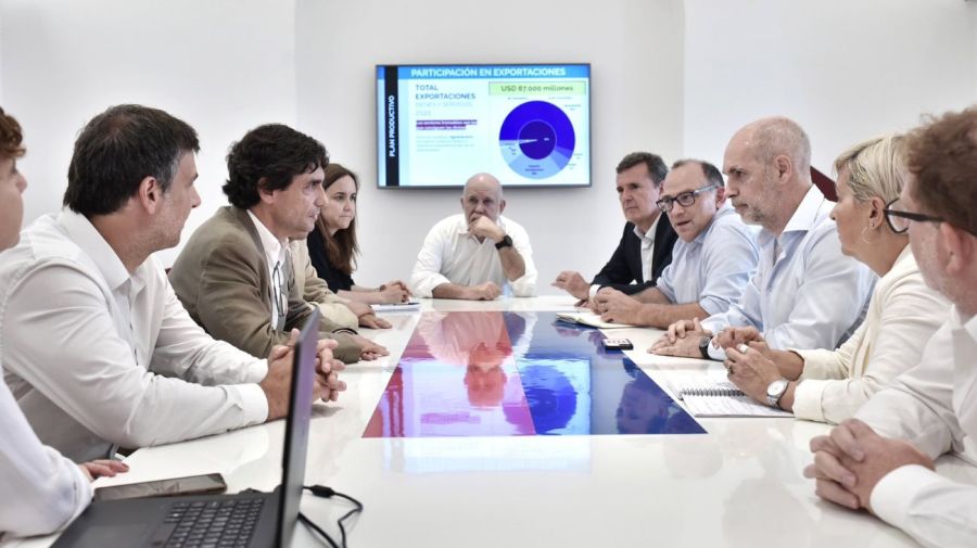 Horacio Rodríguez Larreta presentó a su equipo económico de cara a 2023