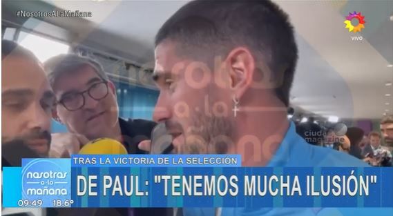 Pollo Álvarez entrevistó a Rodrigo De Paul
