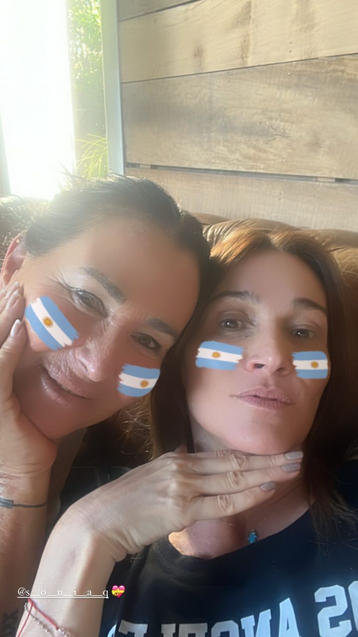 Pampita, Wanda Nara y Lali Espósito, así reaccionaron algunos famosos a la victoria de Argentina vs Australia