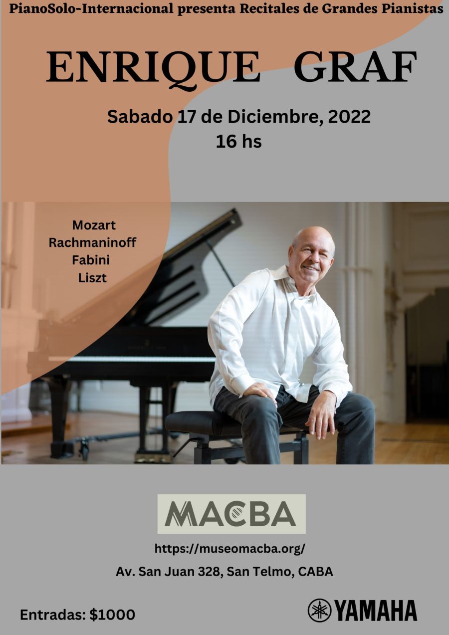 El pianista Enrique Graf 20221205