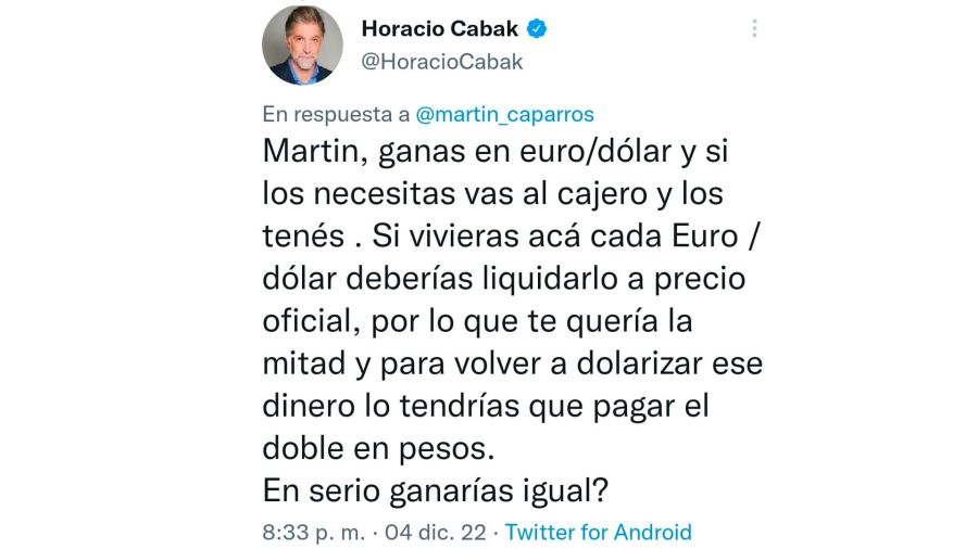 Horacio Cabak