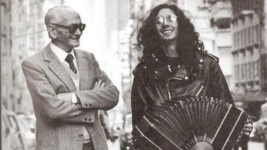 Osvaldo Pugliese y Fito Paez 