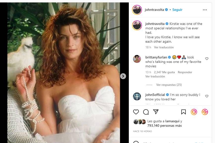 Murió Kirstie Alley, la protagonista de 