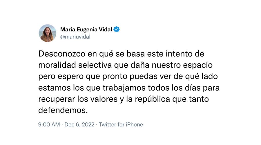Tuits Vidal Carrió 20221206