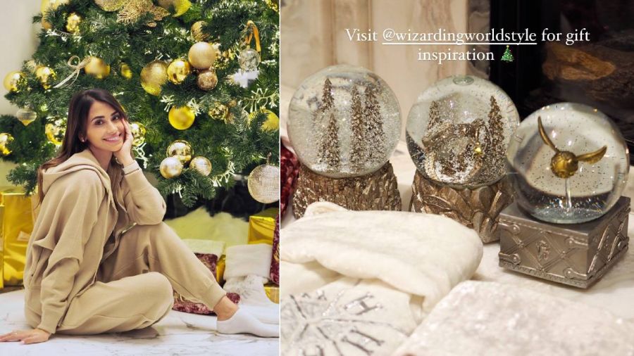 Antonela Roccuzzo prepara su casa de París para Navidad
