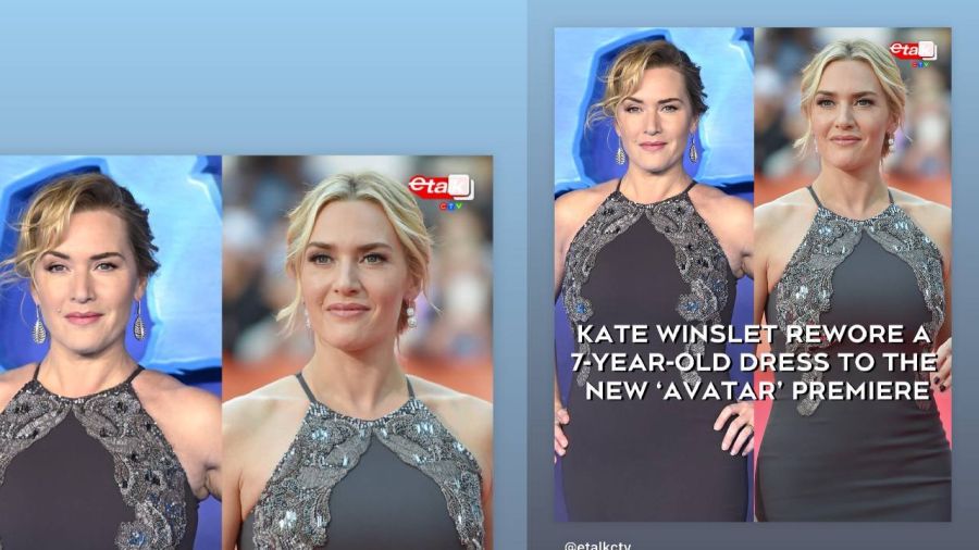 Kate Winslet luce el mismo vestido en la red carpet 7 años después