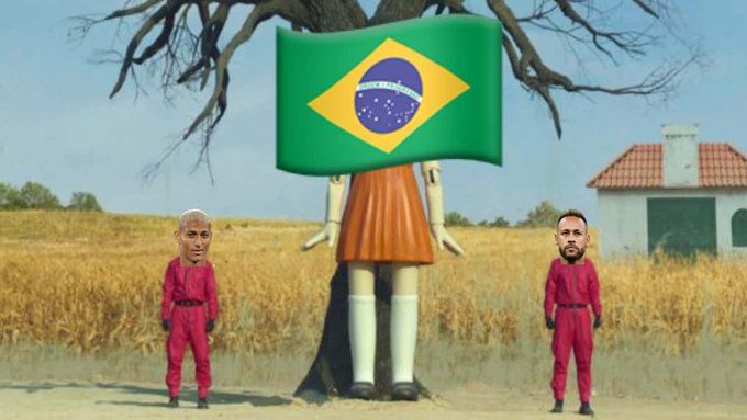 Memes Eliminación Brasil