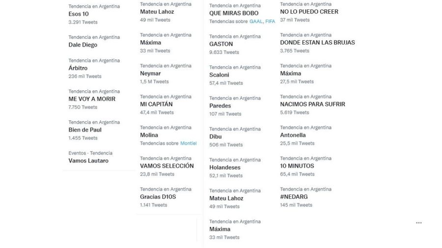 Seleccion Argentina Paises Bajos Twitter 