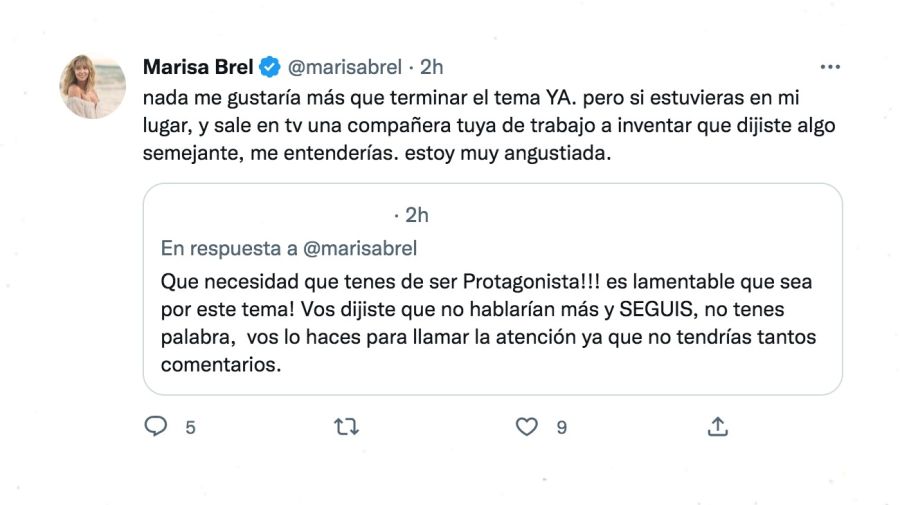 Marisa Brel contra Laura Ubfal