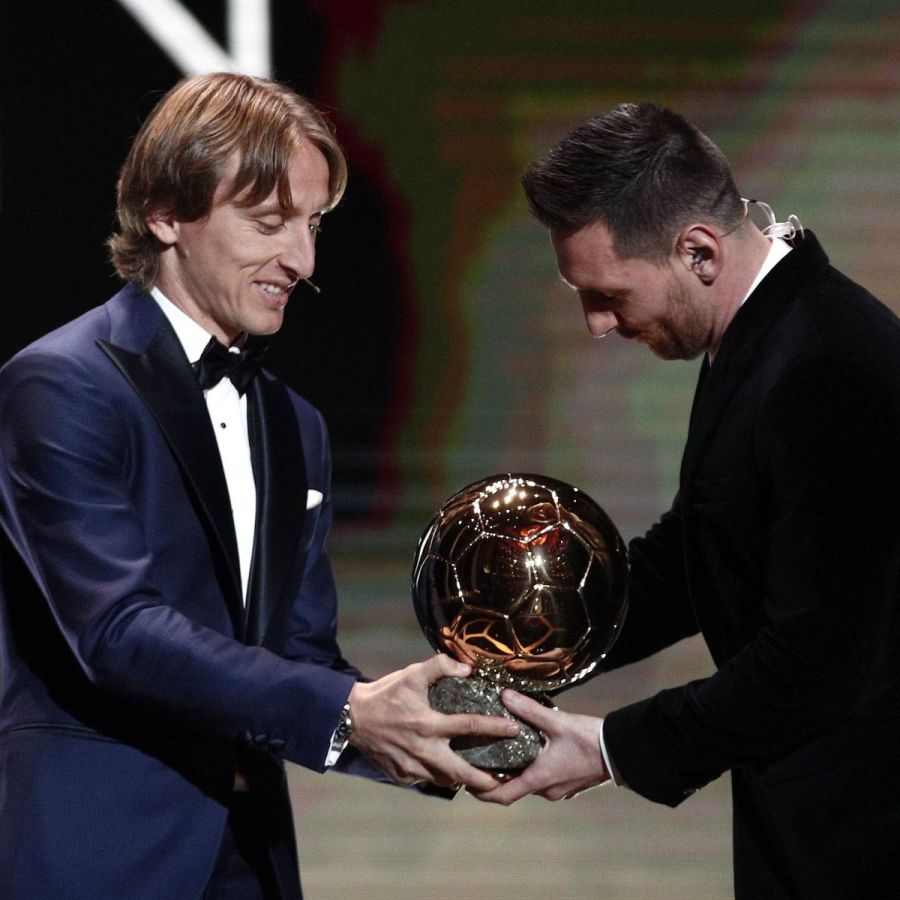Modric y Messi: Balón de Oro