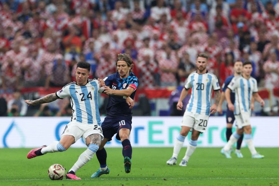 A todo o nada: comenzó el partido entre Argentina y Croacia por un lugar en la final del Mundial