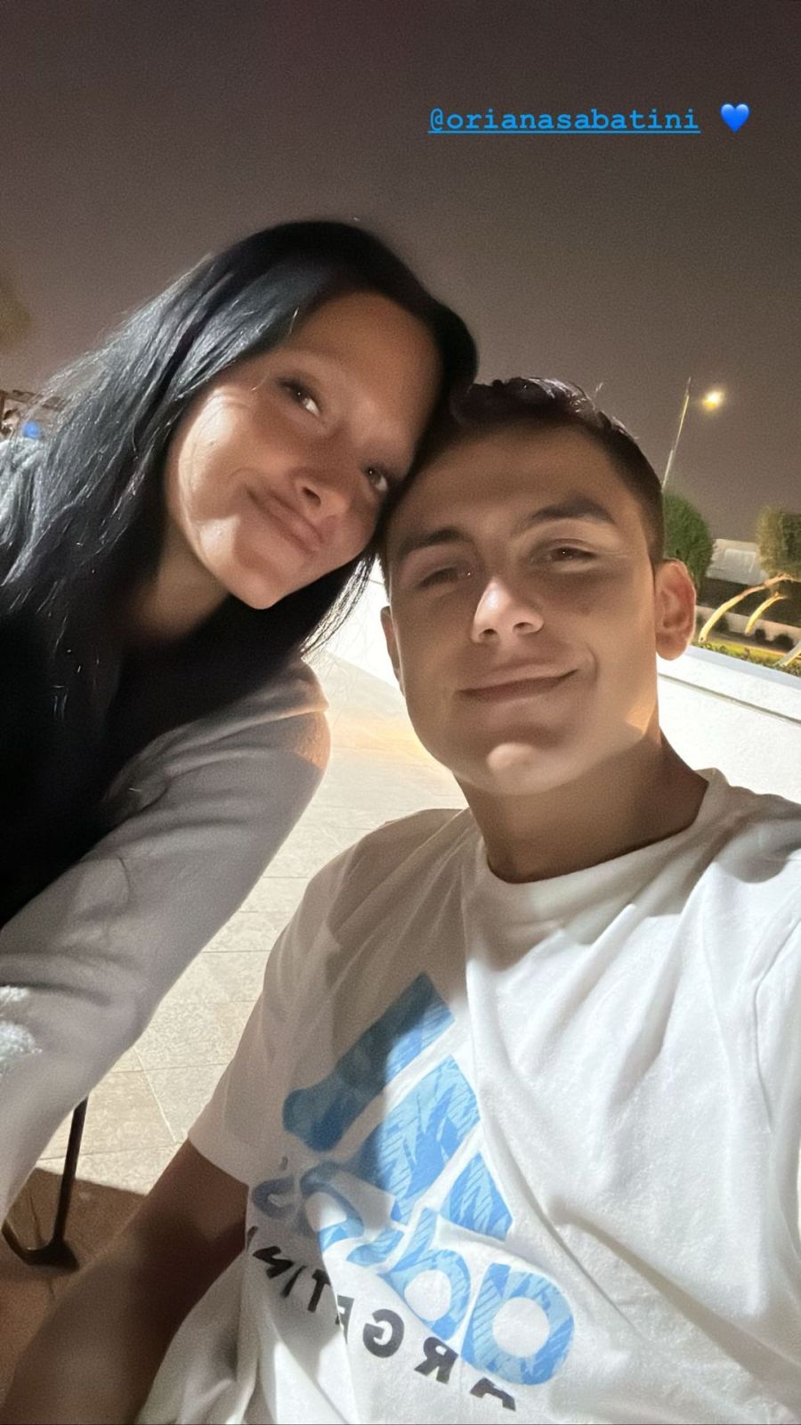 Oriana Sabatini le dedicó un tierno mensaje a Paulo Dybala tras su debut en el mundial de Qatar 2022: 