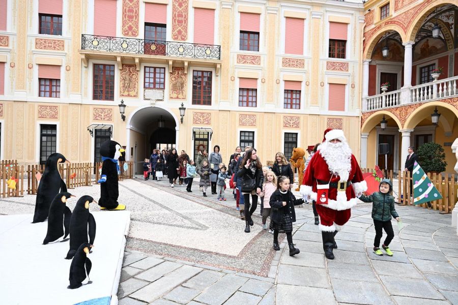 Charlene de Mónaco celebra una navidad mágica en el Palacio Grimaldi 